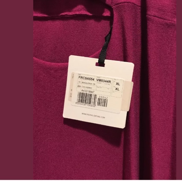 New Red Valentino purple knit dress NWT xl - Picture 3 of 6